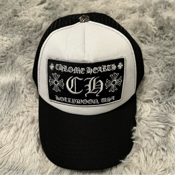 Chrome Hearts Black Mesh Cap - Picture 1 of 3